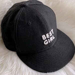9Fifty New Era “Best Girl” Trucker Hat One Size Cap